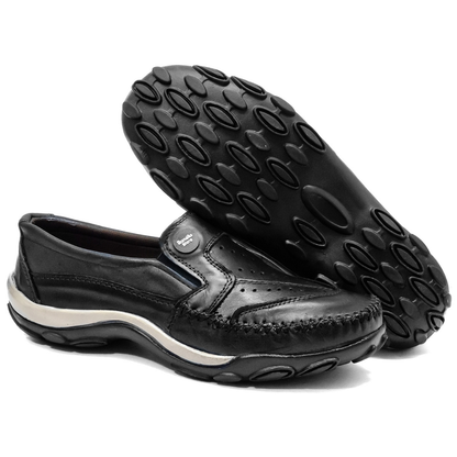 Sapatilha Mocassim Masculina em Couro Legítimo - 2021