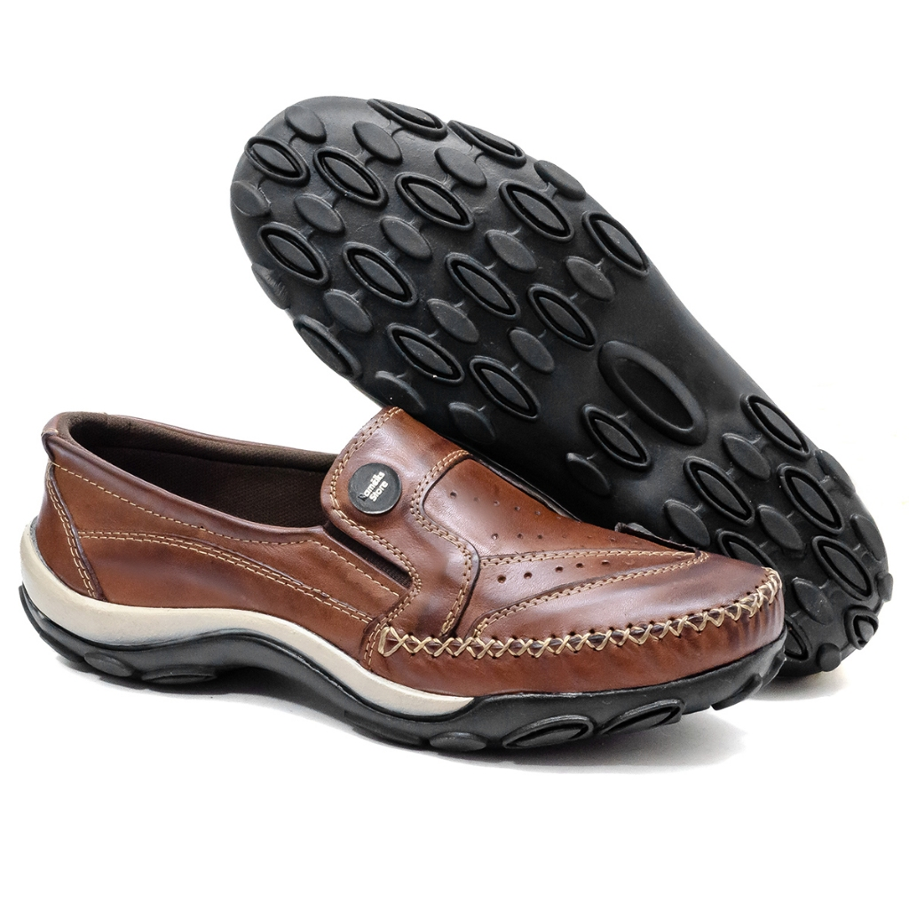 Sapatilha Mocassim Masculina em Couro Legítimo - 2021