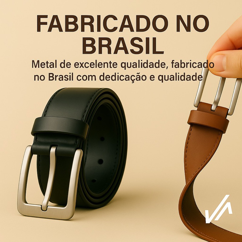 Kit 3 Cintos Masculino em Couro Tamanho Plus Size 1,50cm